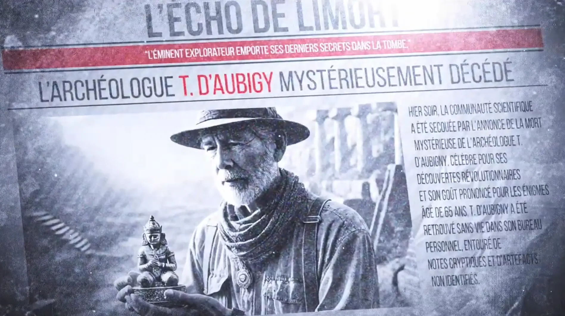 Notes d'enquête – Escape Night Limort